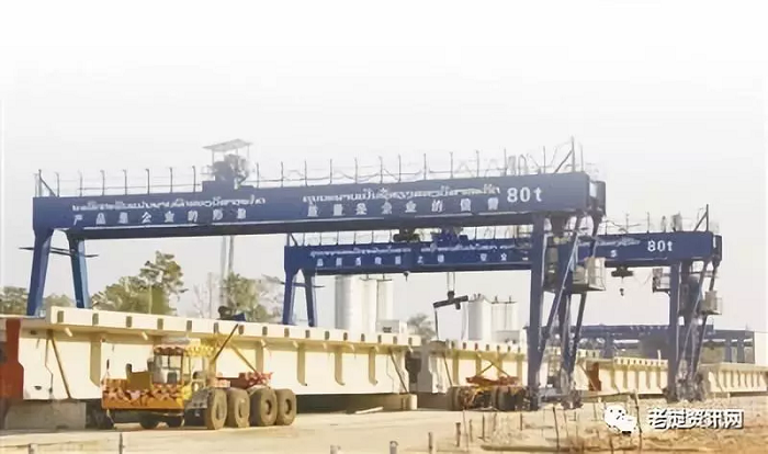 中老鐵路萬象制梁場遠(yuǎn)景。本報記者 孫廣勇攝